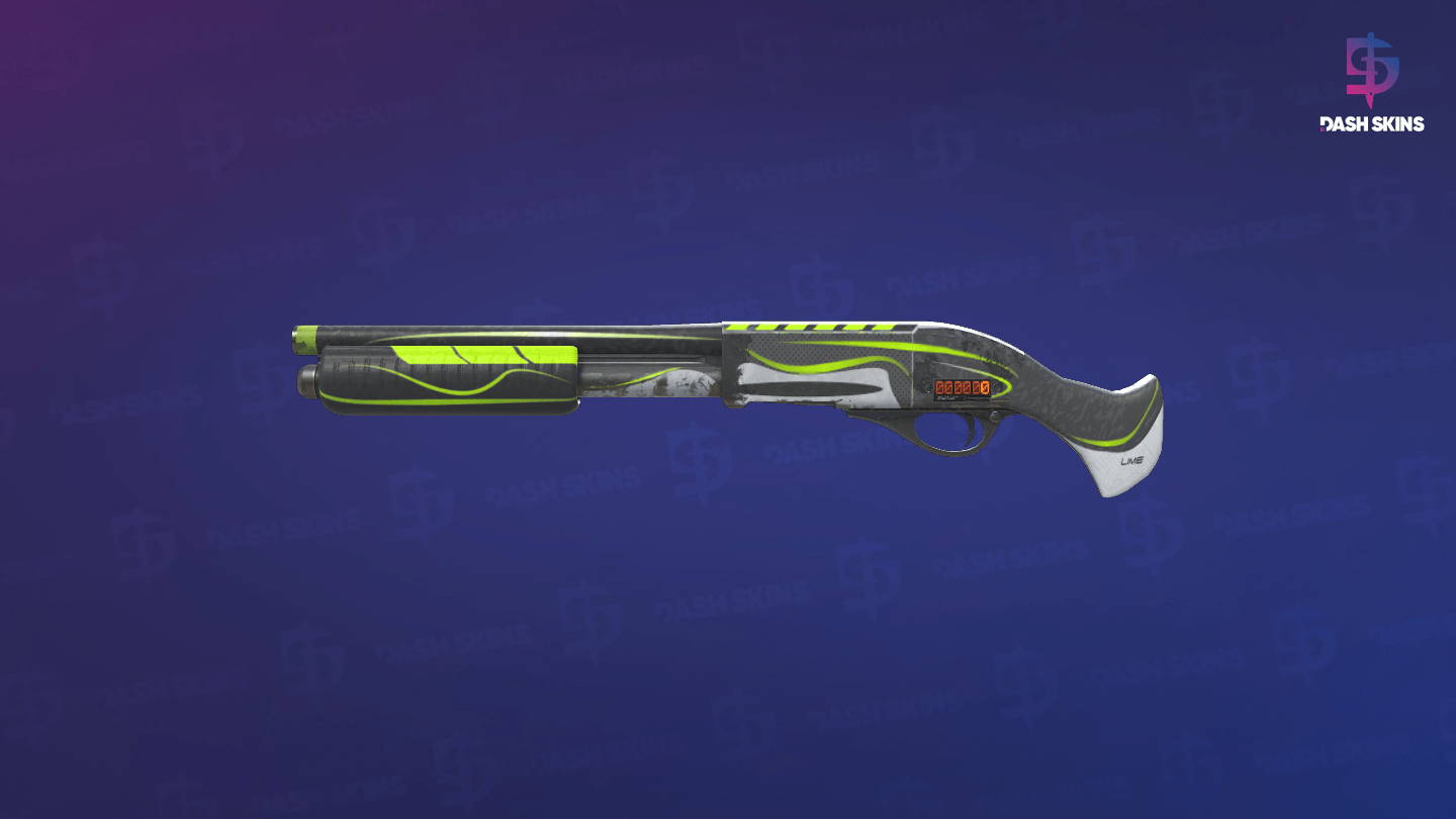 StatTrak™ Sawed-Off | Limelight (Field-Tested) Screenshot Playside