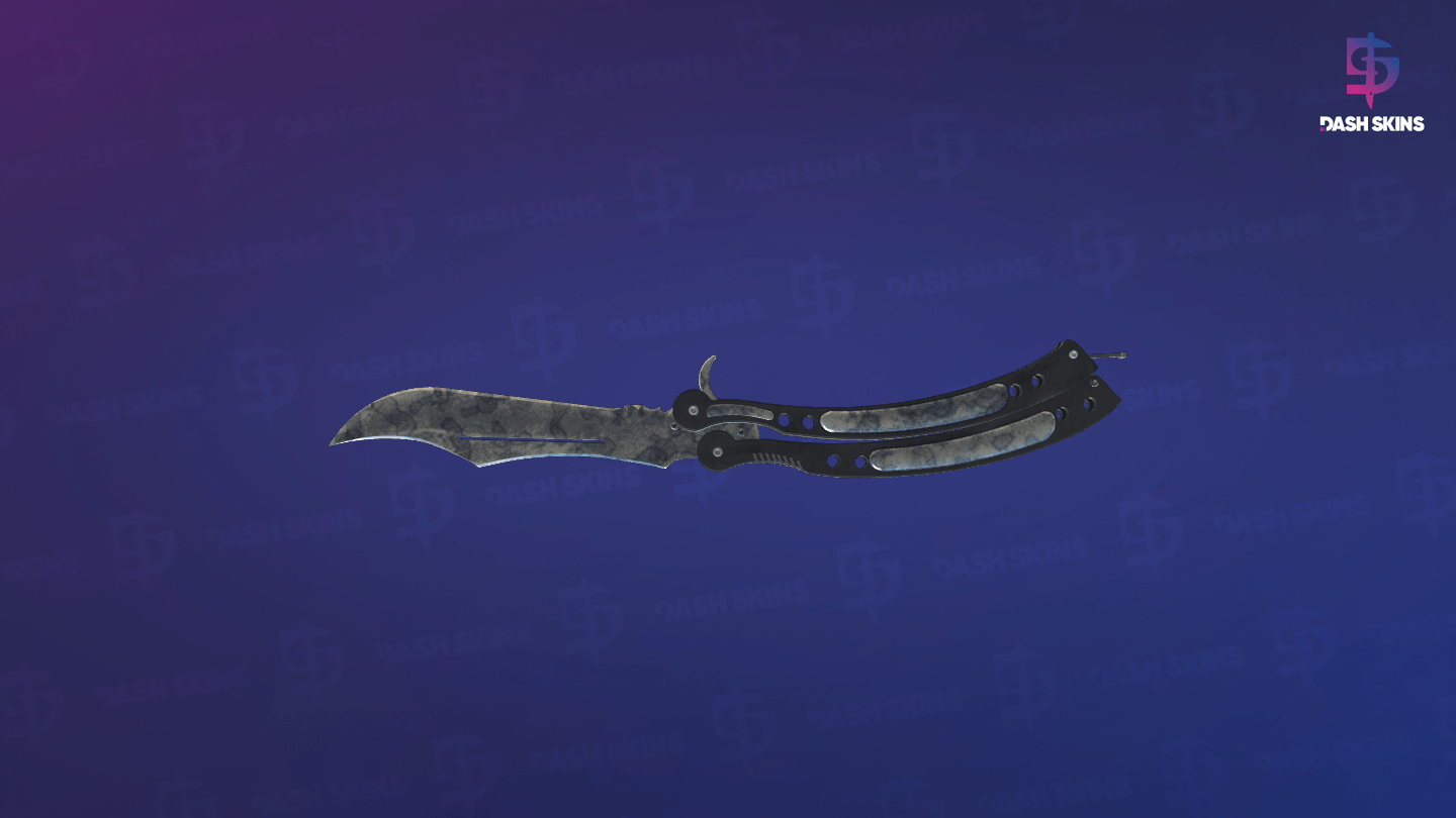 ★ Butterfly Knife | Stained (Well-Worn) Screenshot Playside