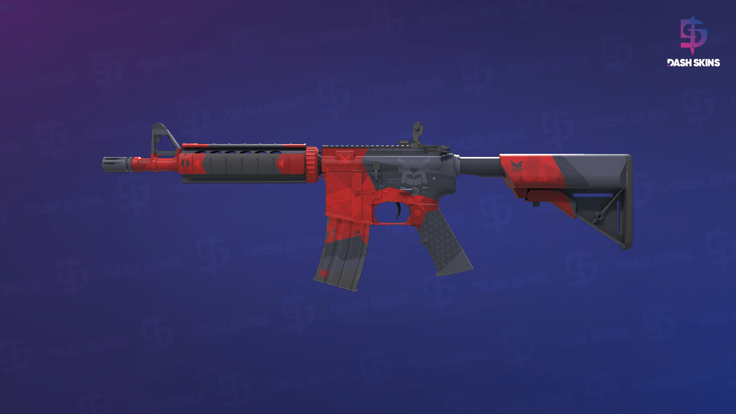 M4A4 | Evil Daimyo (Minimal Wear) Screenshot Playside