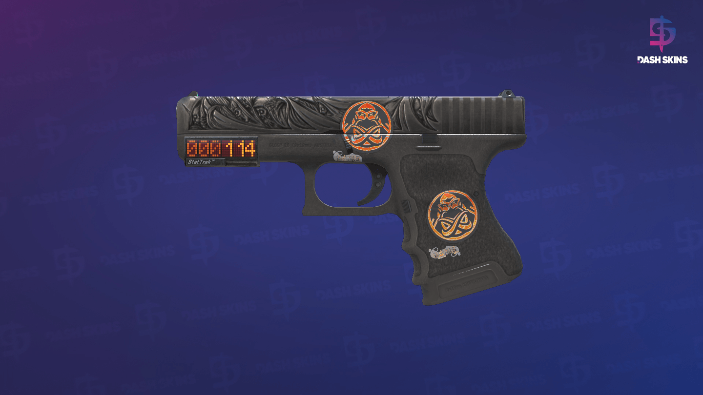 StatTrak™ Glock-18 | Wraiths (Minimal Wear) Screenshot Playside