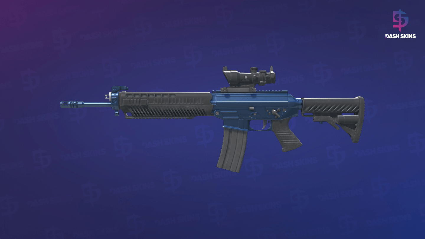 SG 553 | Anodized Navy (Factory New) Screenshot Playside