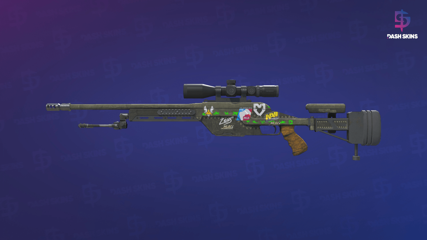 SSG 08 | Necropos (Minimal Wear) Screenshot Playside