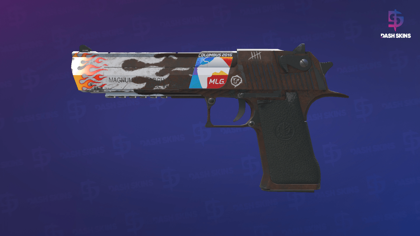 Desert Eagle | Oxide Blaze (Minimal Wear) Screenshot Playside