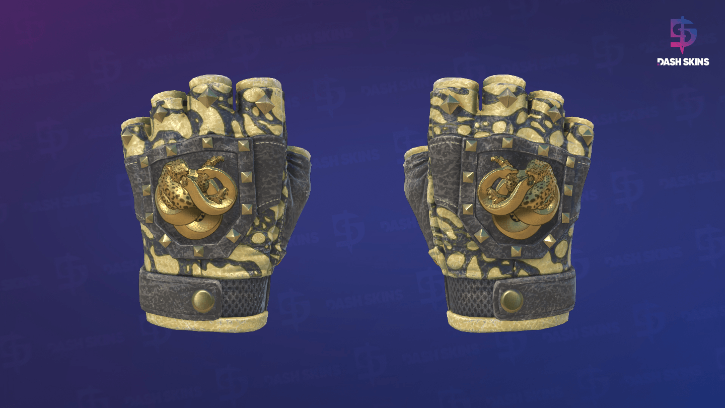 ★ Broken Fang Gloves | Yellow-banded (Well-Worn) Screenshot Playside