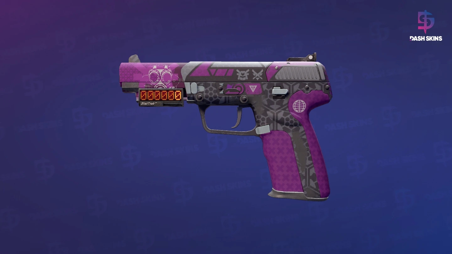 StatTrak™ Five-SeveN | Violent Daimyo (Field-Tested) Screenshot Playside