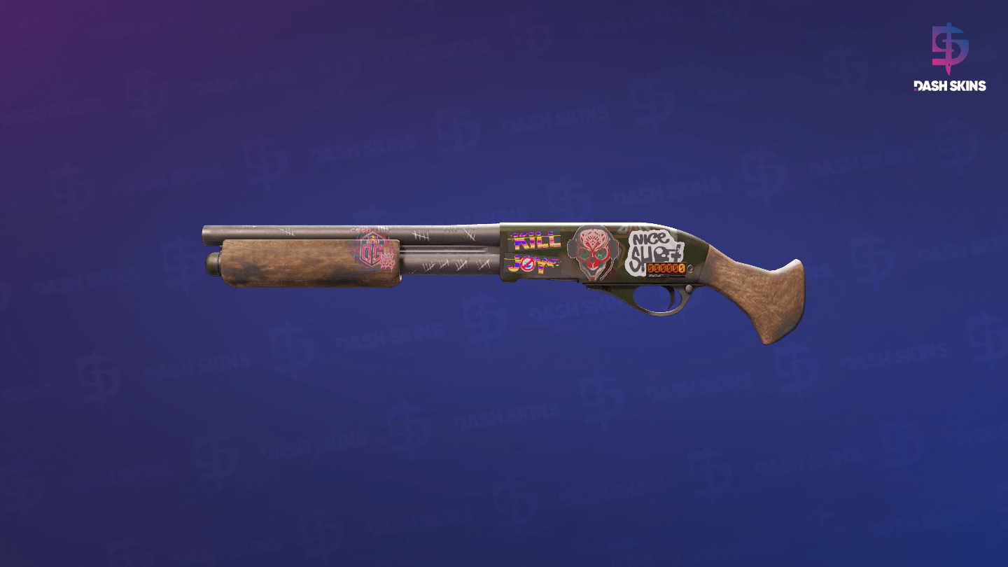 StatTrak™ Sawed-Off | Fubar (Well-Worn) Screenshot Playside
