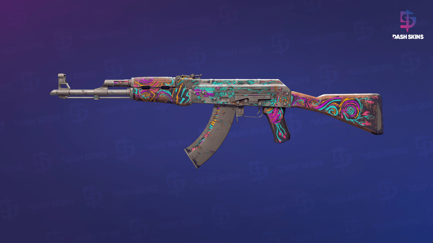 AK-47 | Nightwish (Battle-Scarred) Screenshot Playside