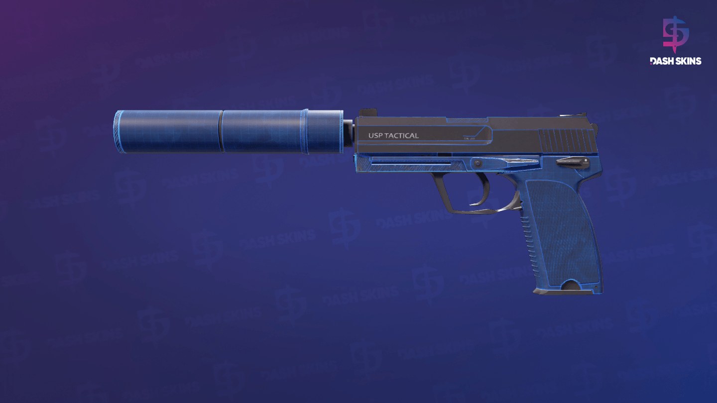 USP-S | Blueprint (Minimal Wear) Screenshot Playside