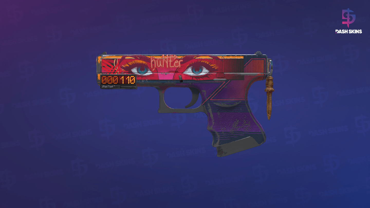 StatTrak™ Glock-18 | Vogue (Battle-Scarred) Screenshot Playside