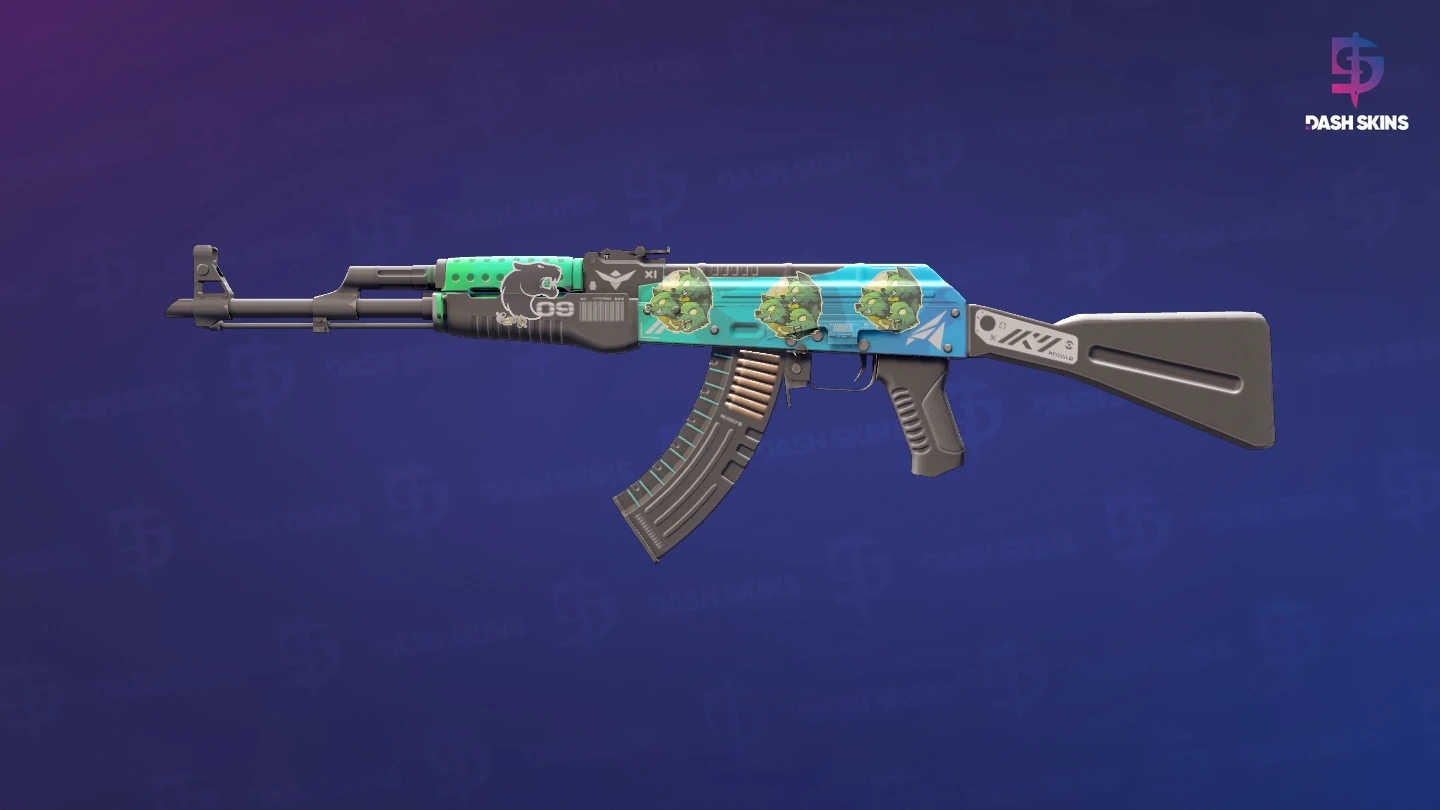 AK-47 | Ice Coaled (Factory New) Screenshot Playside