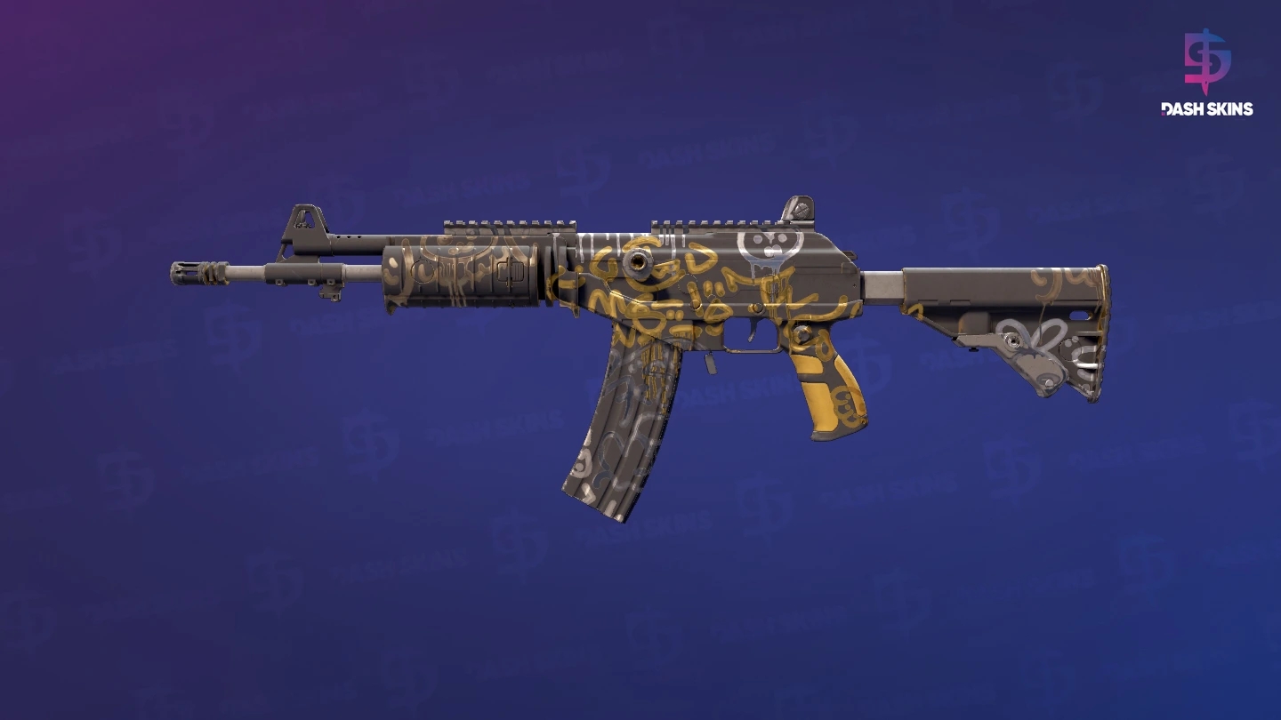 Galil AR | Metallic Squeezer (Minimal Wear) Screenshot Playside