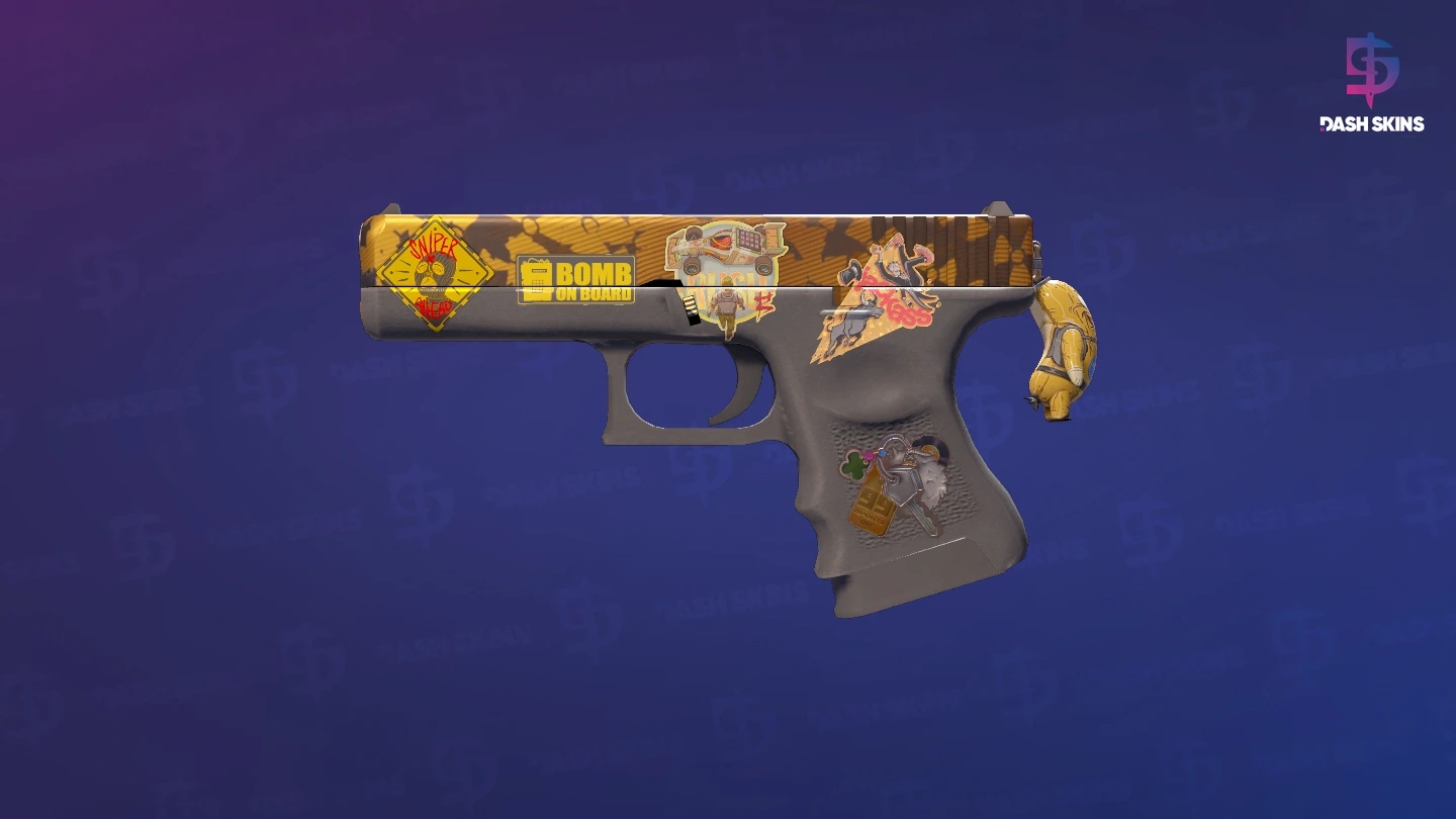 Glock-18 | Reactor (Minimal Wear) Screenshot Playside