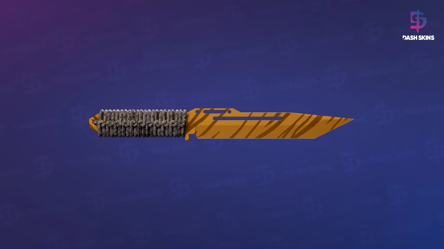 ★ Paracord Knife | Tiger Tooth (Minimal Wear) Screenshot Playside