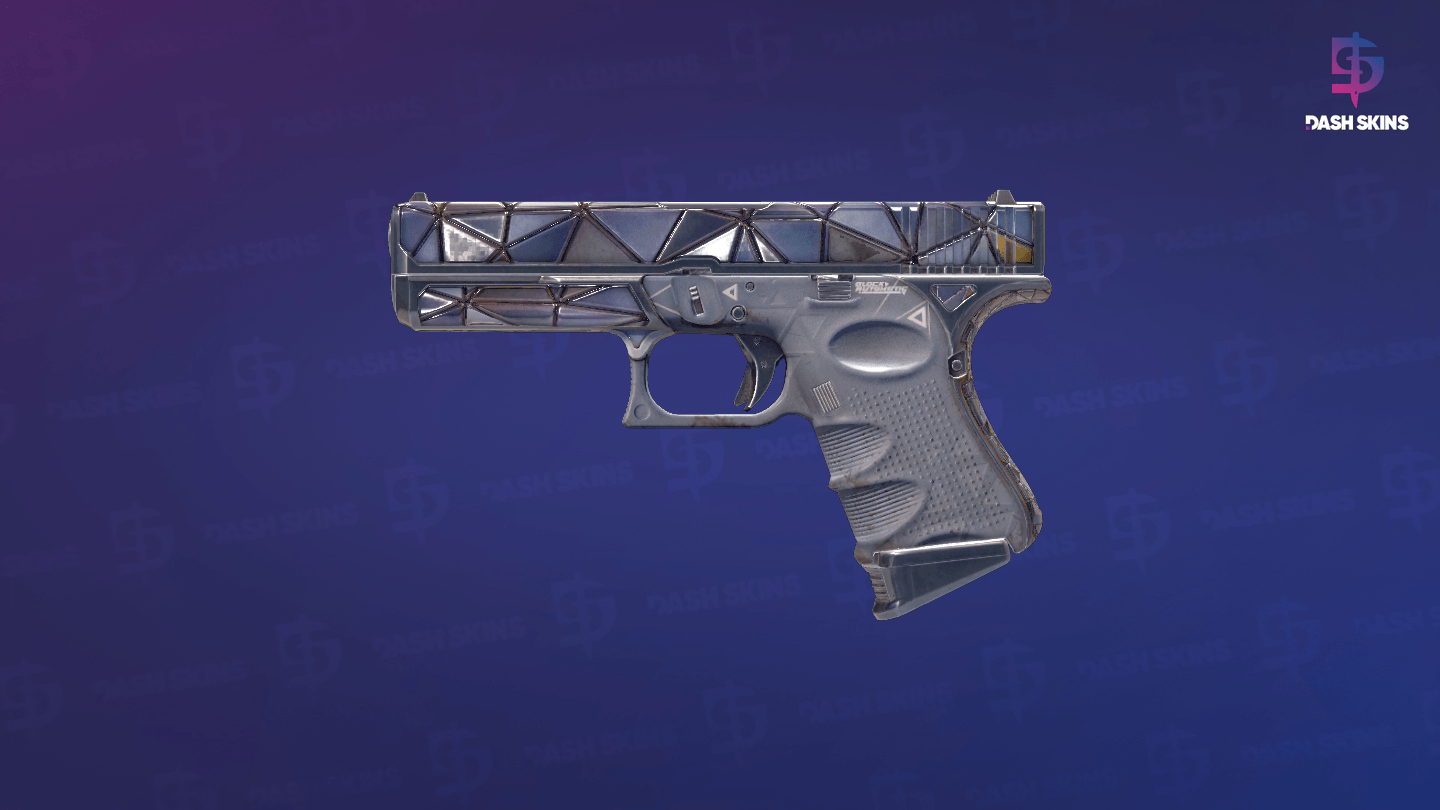 Glock-18 | Mirror Mosaic (Well-Worn) Screenshot Playside