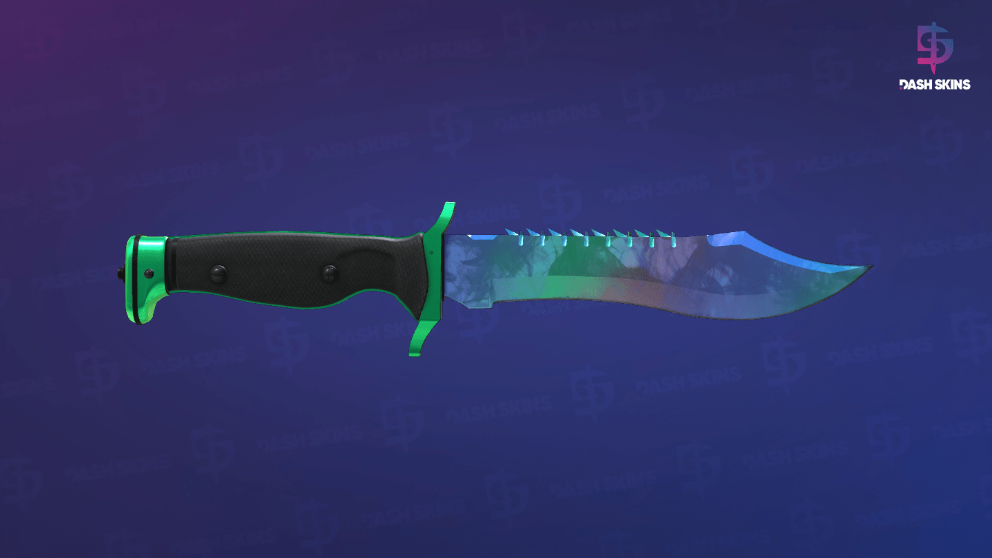 ★ Bowie Knife | Gamma Doppler (Factory New) - Phase 1 Screenshot Playside