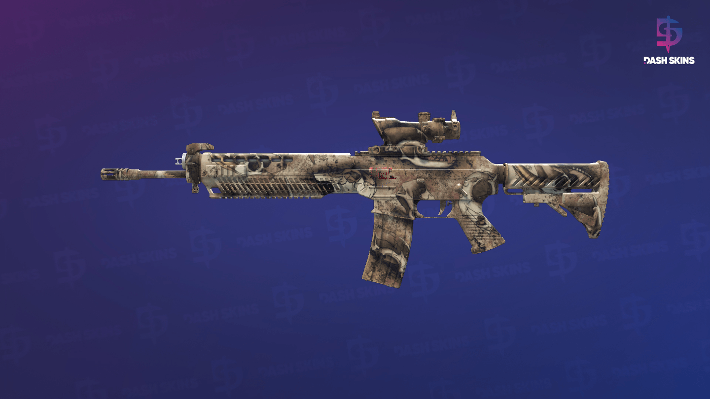 Souvenir SG 553 | Bleached (Factory New) Screenshot Playside