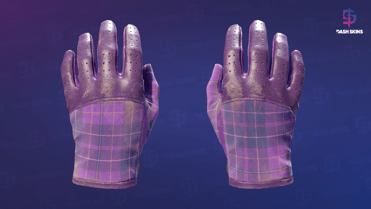 ★ Driver Gloves | Imperial Plaid (Well-Worn) Screenshot Playside