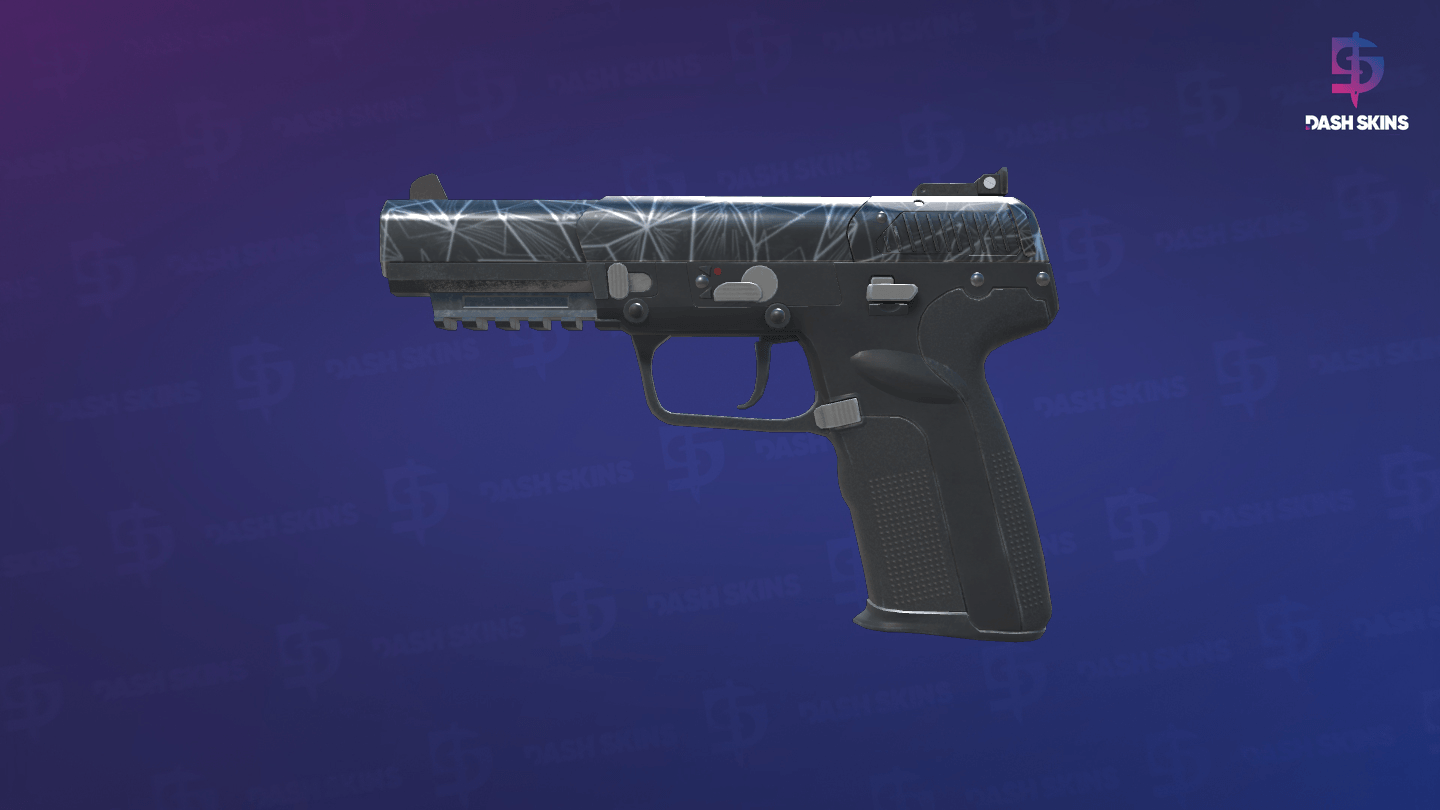 Five-SeveN | Silver Quartz (Minimal Wear) Screenshot Playside