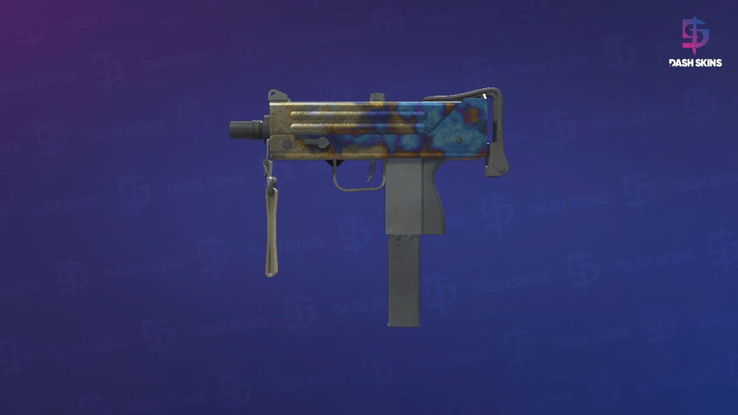 MAC-10 | Case Hardened (Battle-Scarred) Screenshot Playside