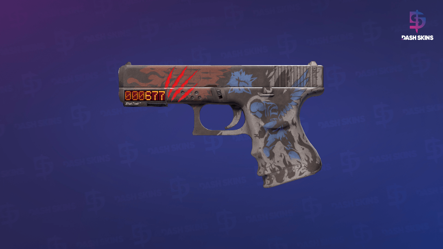 StatTrak™ Glock-18 | Sacrifice (Field-Tested) Screenshot Playside