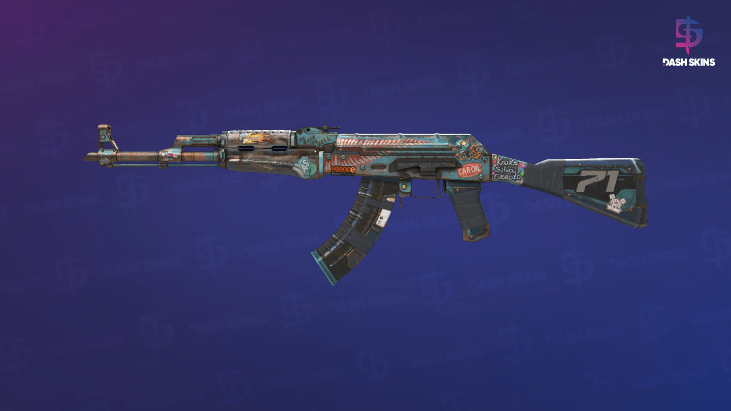 StatTrak™ AK-47 | Rat Rod (Minimal Wear) Screenshot Playside