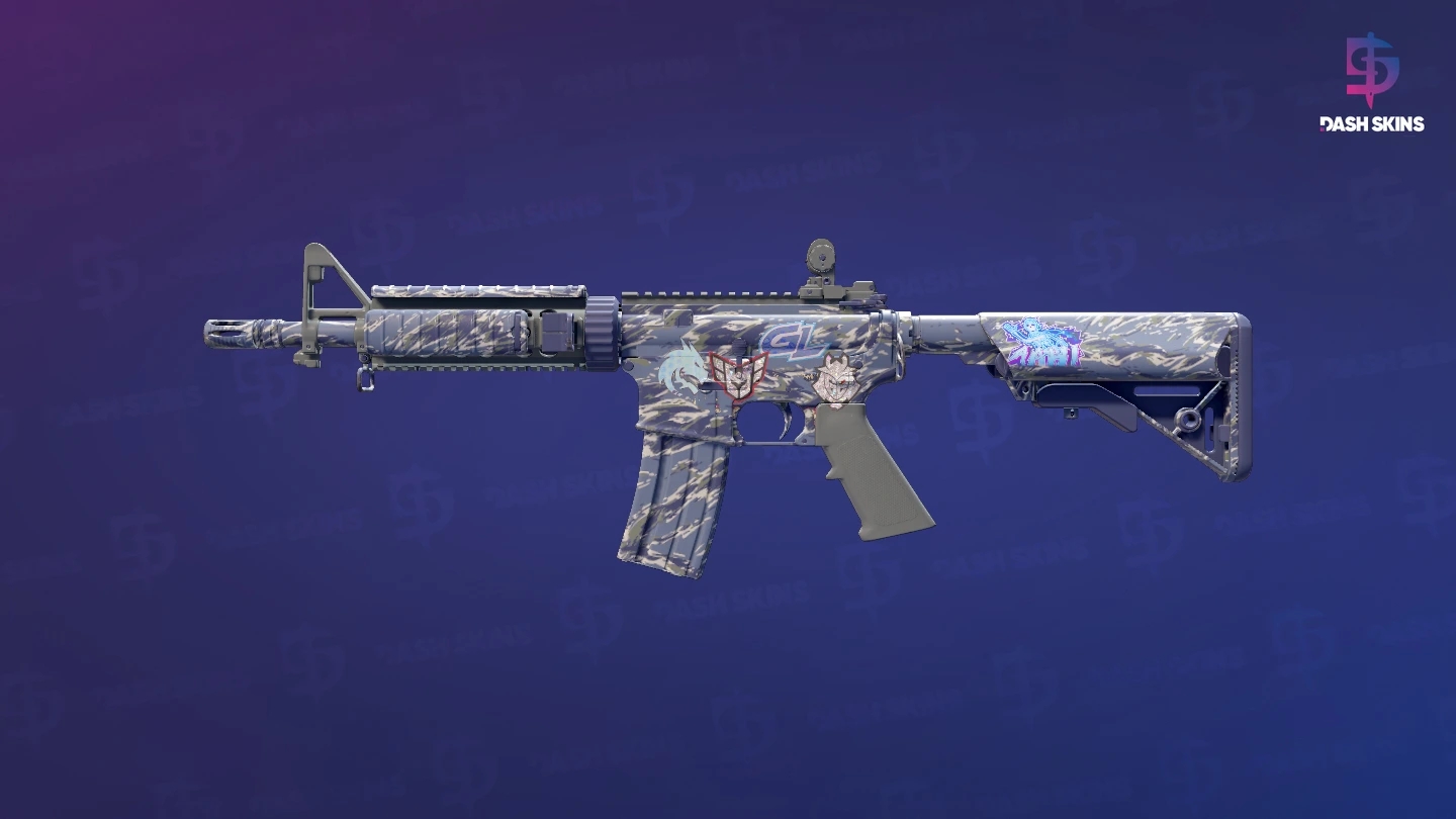 M4A4 | Naval Shred Camo (Factory New) Screenshot Playside