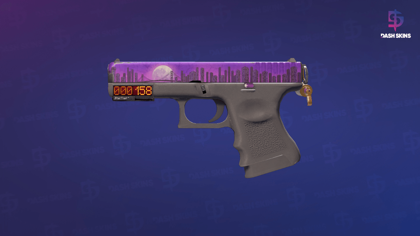 StatTrak™ Glock-18 | Moonrise (Field-Tested) Screenshot Playside
