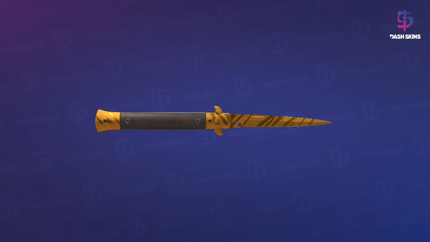 ★ Stiletto Knife | Tiger Tooth (Factory New) Screenshot Playside