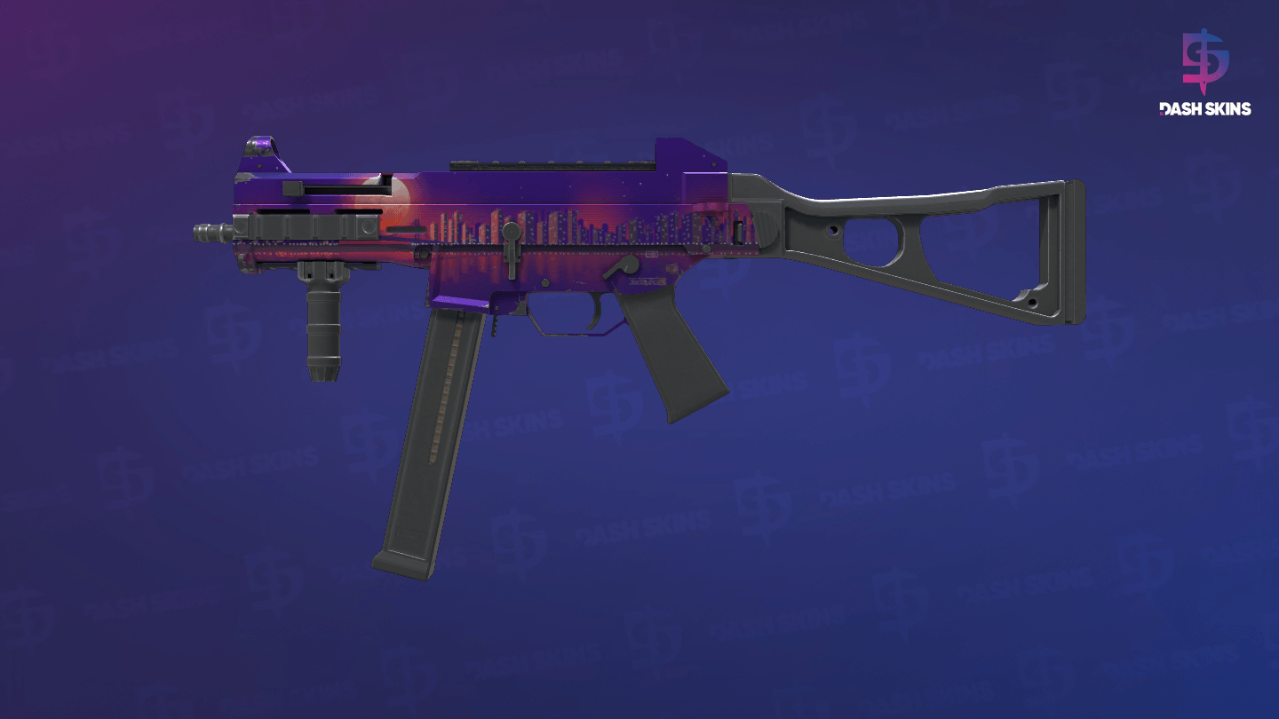 UMP-45 | Moonrise (Minimal Wear) Screenshot Playside