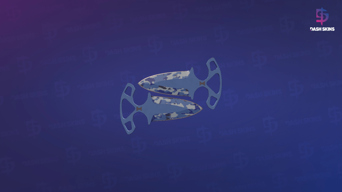 ★ Shadow Daggers | Bright Water (Minimal Wear) Screenshot Playside