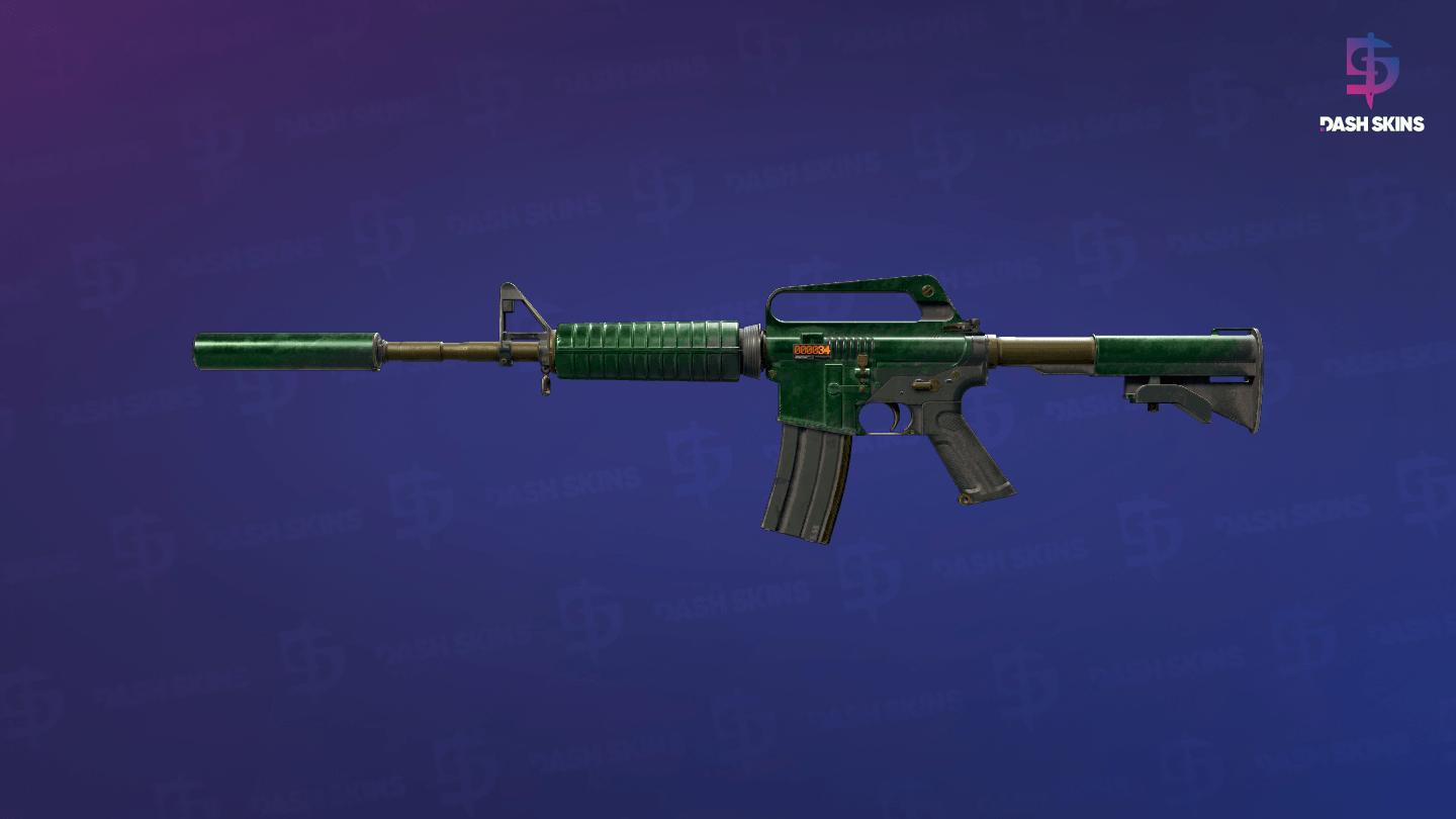 StatTrak™ M4A1-S | Electrum (Battle-Scarred) Screenshot Playside