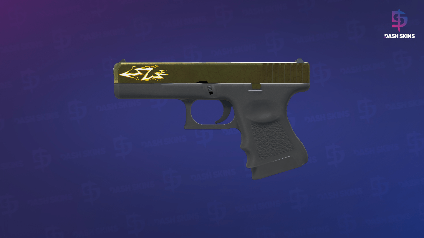 Glock-18 | Brass (Battle-Scarred) Screenshot Playside