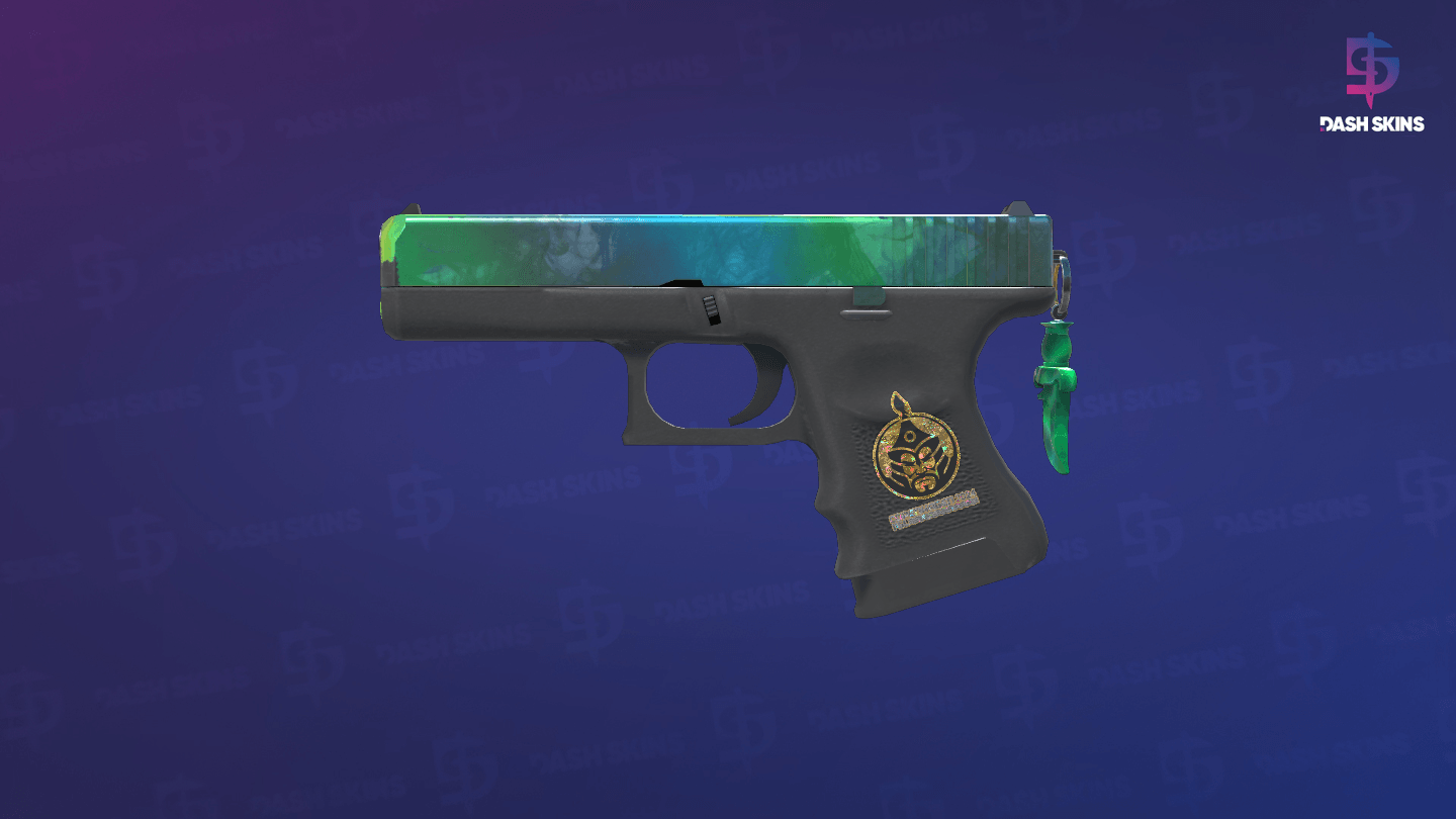 Glock-18 | Gamma Doppler (Field-Tested) - Phase 3 Screenshot Playside