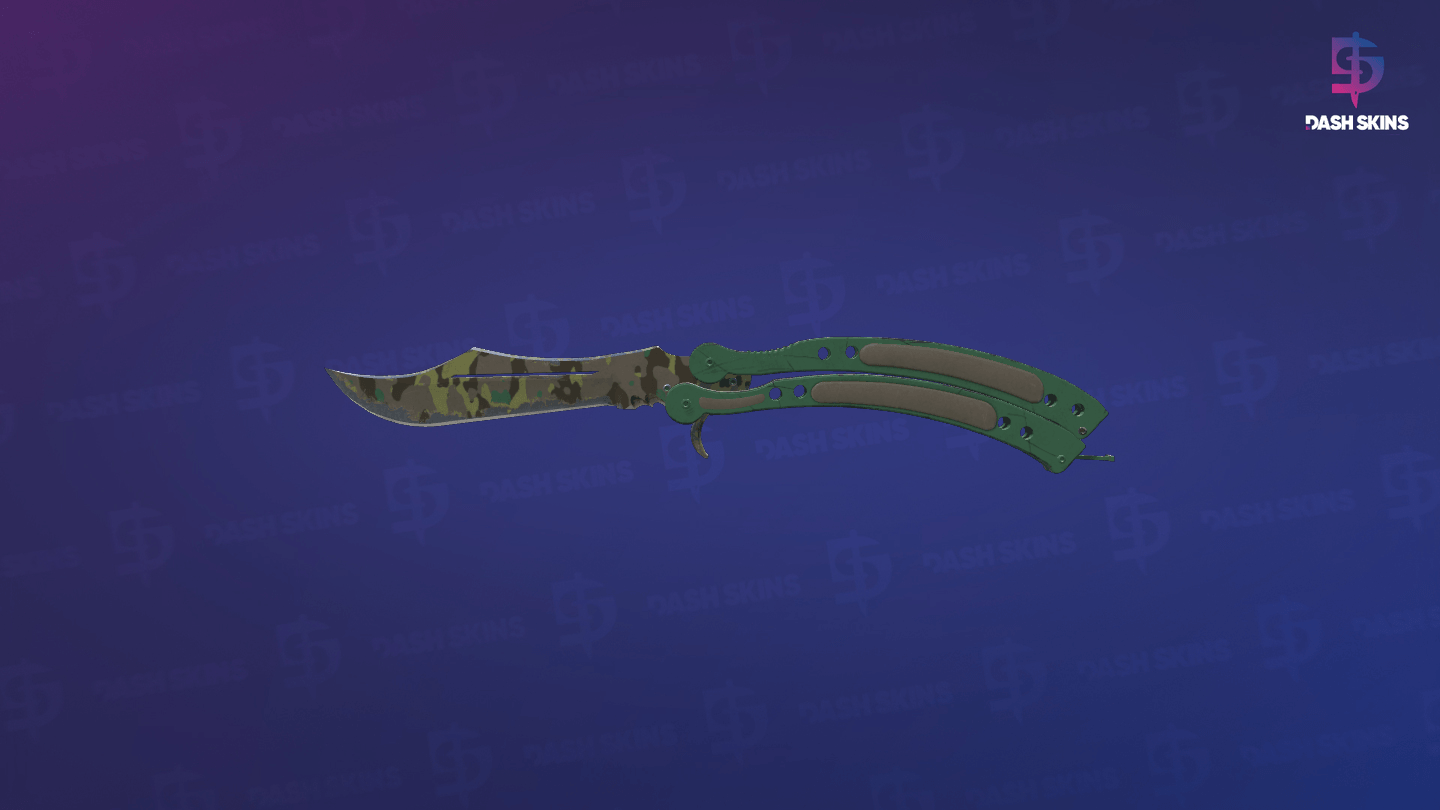 ★ Butterfly Knife | Boreal Forest (Field-Tested) Screenshot Playside