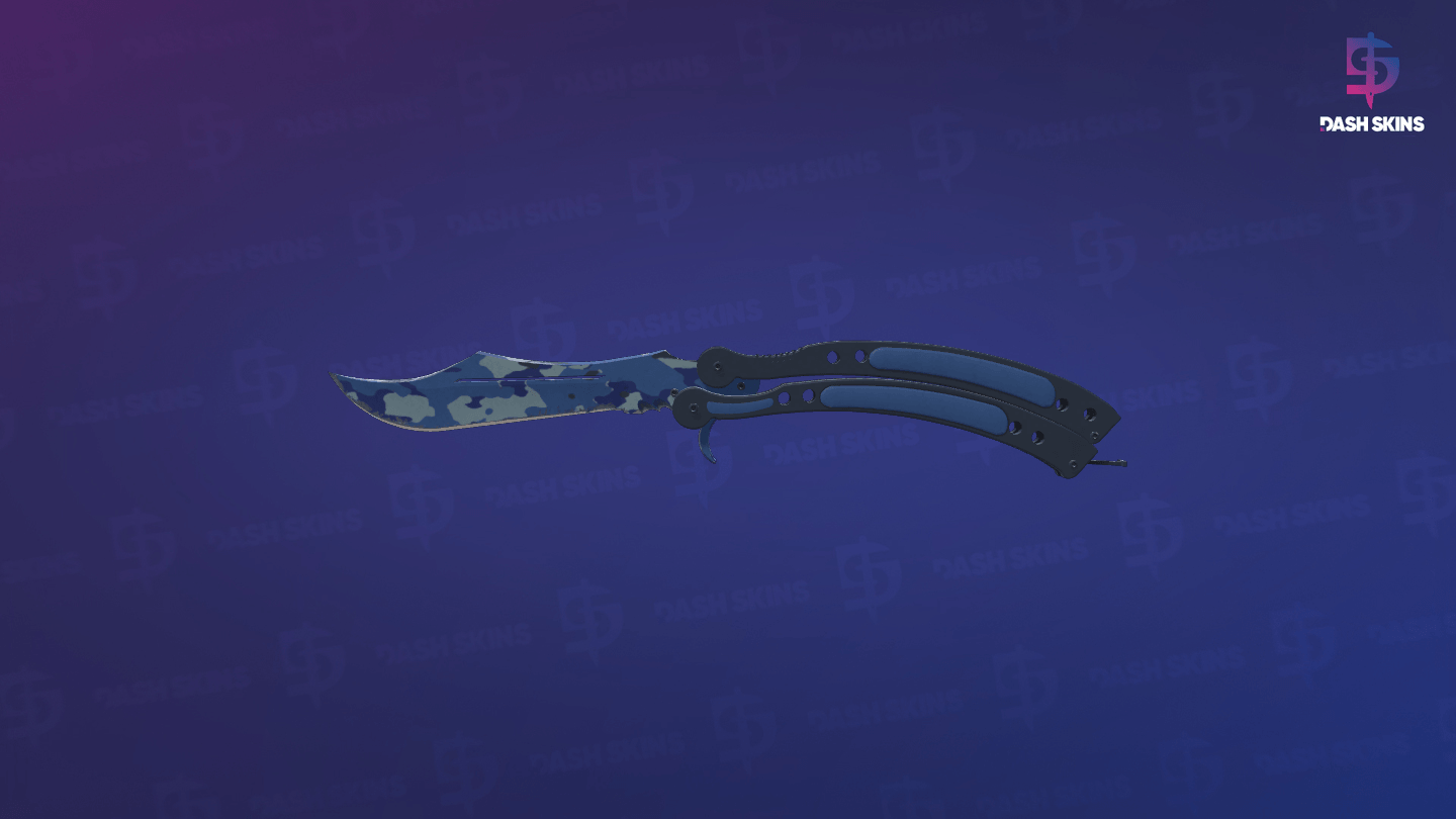 ★ Butterfly Knife | Bright Water (Field-Tested) Screenshot Playside