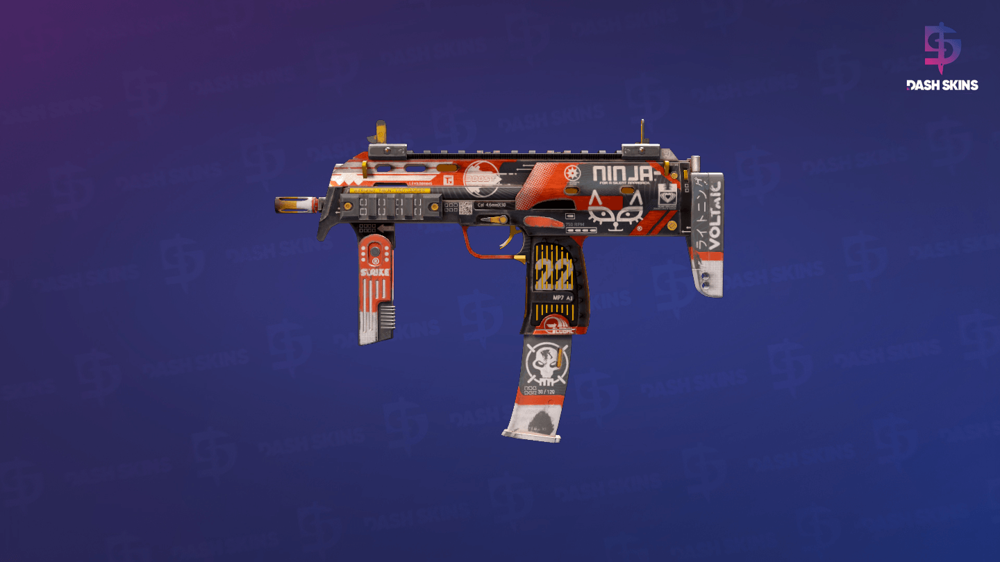 MP7 | Bloodsport (Field-Tested) Screenshot Playside