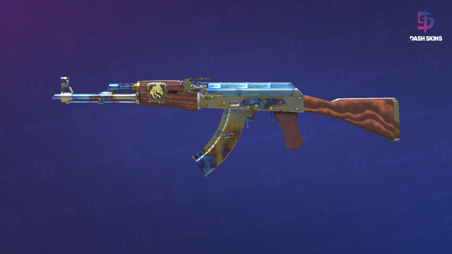 AK-47 | Case Hardened (Minimal Wear) Screenshot Playside