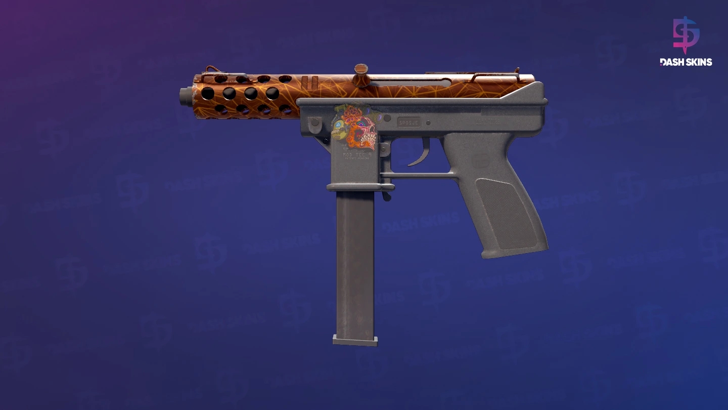 Tec-9 | Red Quartz (Factory New) Screenshot Playside