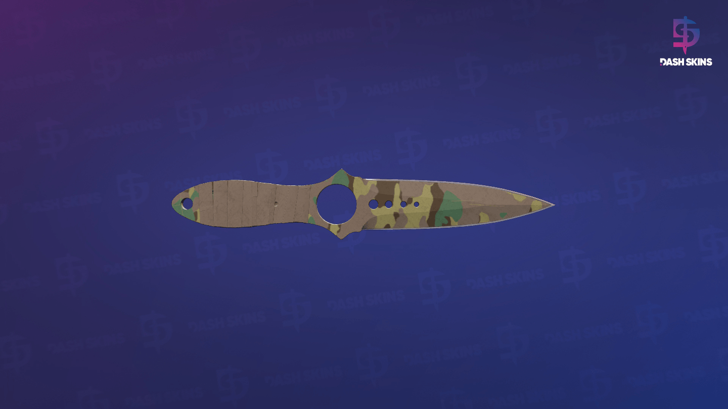 ★ Skeleton Knife | Boreal Forest (Well-Worn) Screenshot Playside