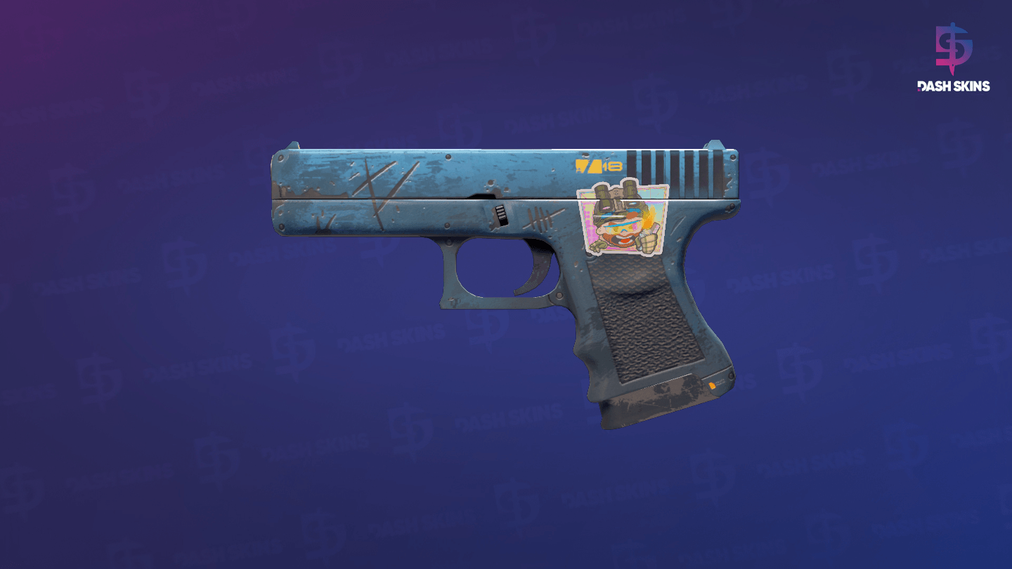 Glock-18 | Off World (Minimal Wear) Screenshot Playside