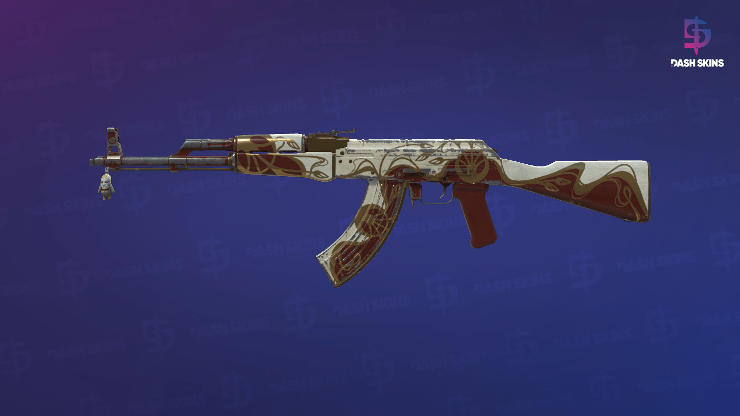 AK-47 | Nouveau Rouge (Well-Worn) Screenshot Playside