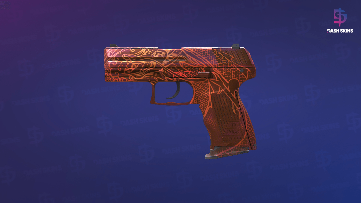 P2000 | Imperial Dragon (Field-Tested) Screenshot Playside