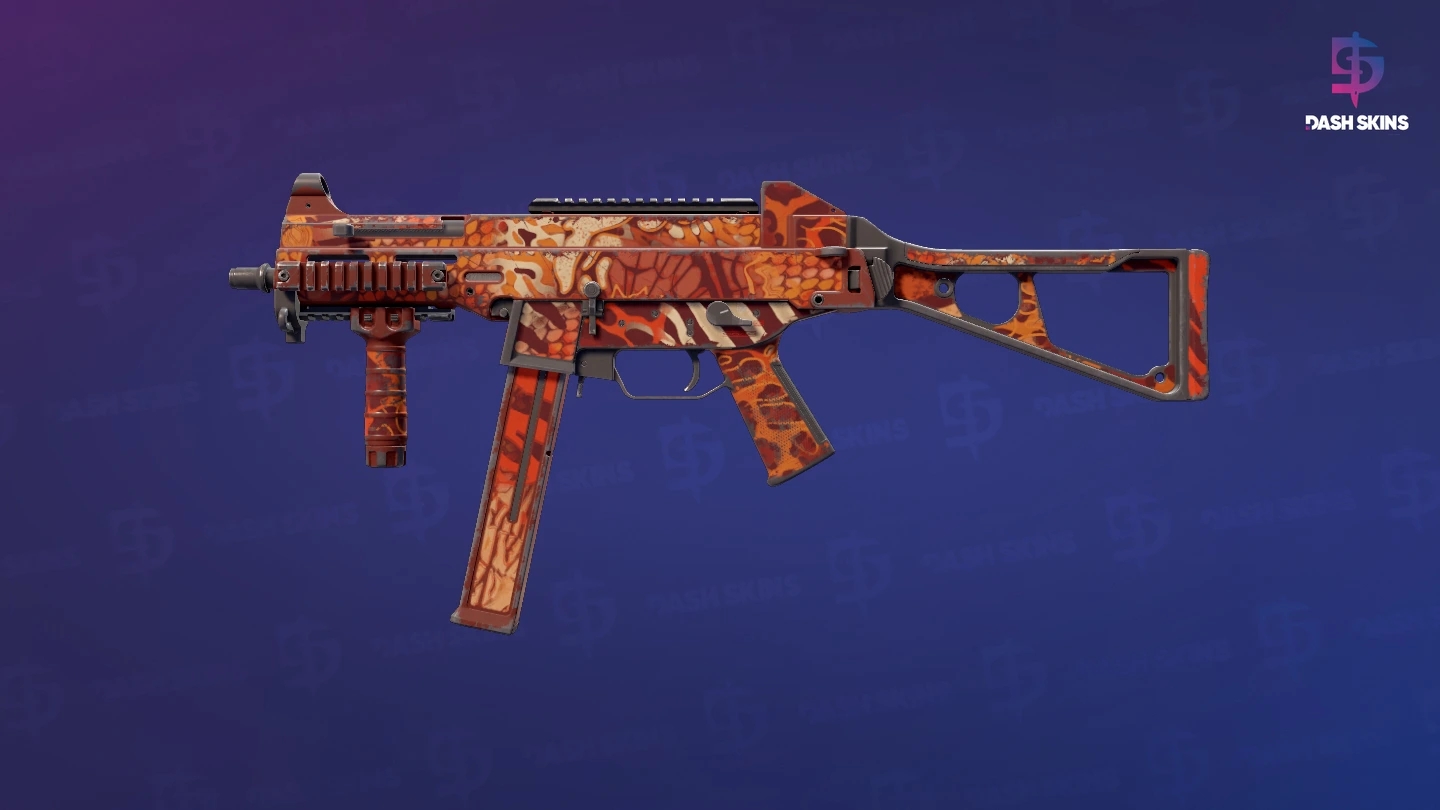 UMP-45 | Warm Blooded (Field-Tested) Screenshot Playside