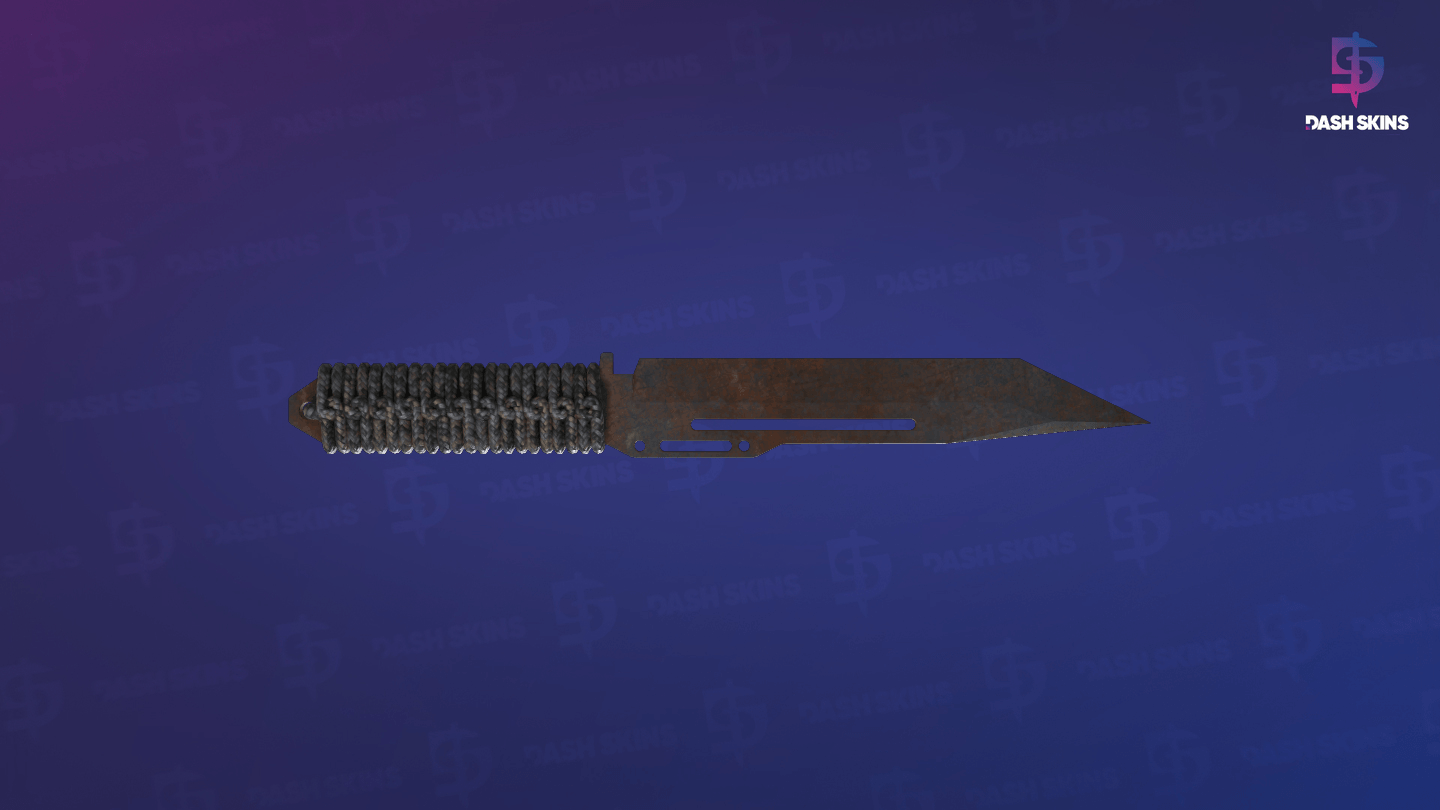 ★ Paracord Knife | Rust Coat (Battle-Scarred) Screenshot Playside