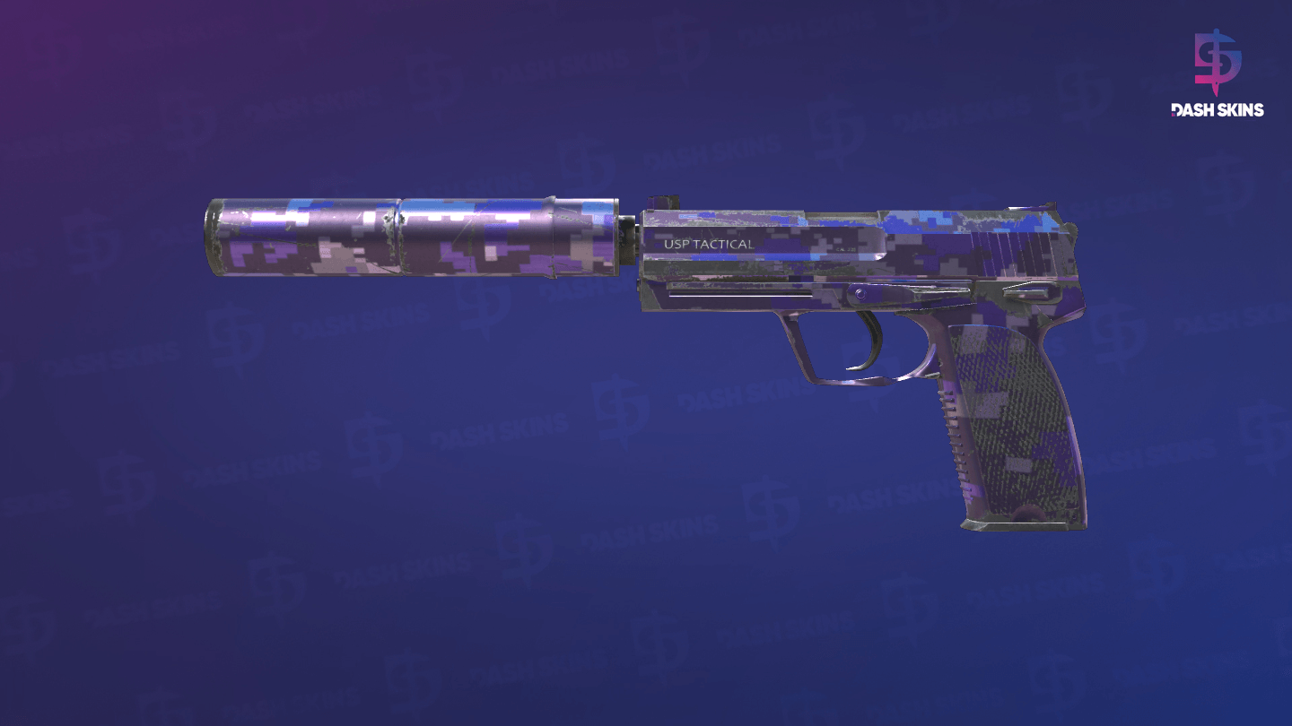 USP-S | Purple DDPAT (Field-Tested) Screenshot Playside