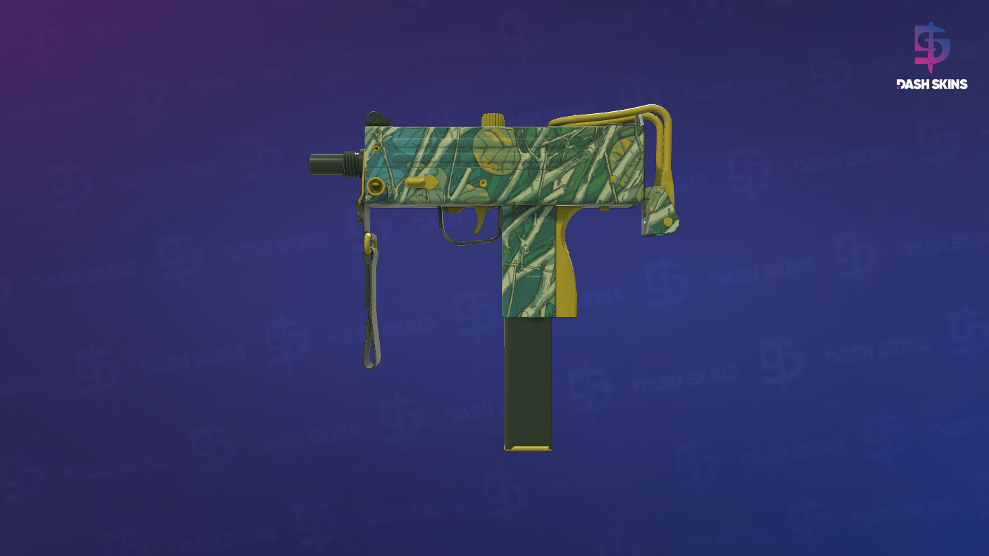 MAC-10 | Poplar Thicket (Minimal Wear) Screenshot Playside