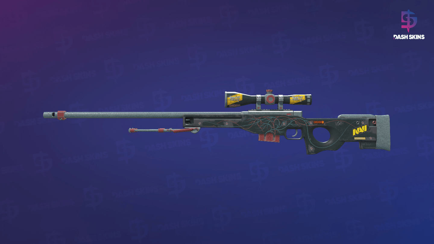 StatTrak™ AWP | Capillary (Field-Tested) Screenshot Playside