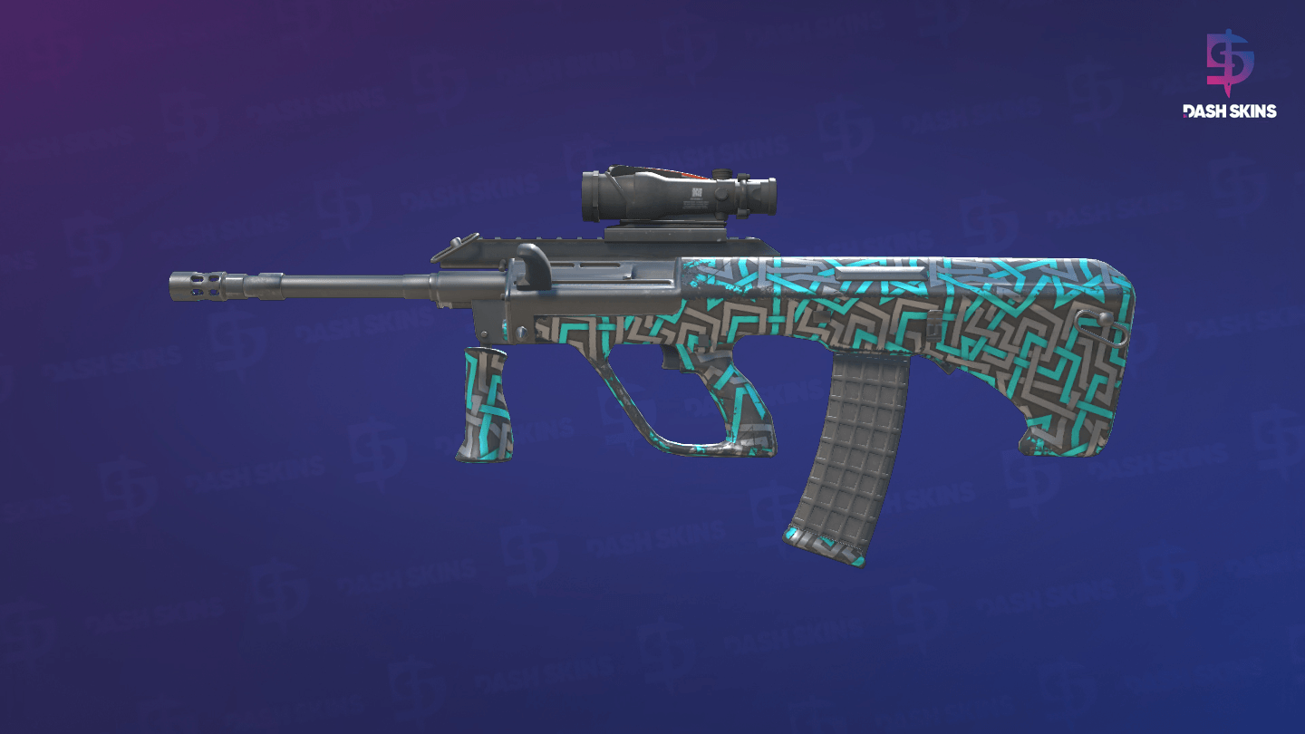 AUG | Ricochet (Minimal Wear) Screenshot Playside