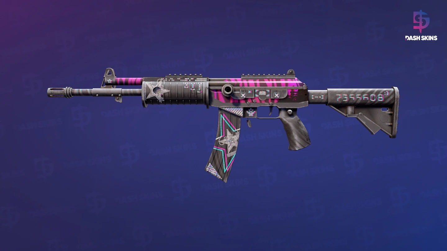 Galil AR | Chromatic Aberration (Well-Worn) Screenshot Playside