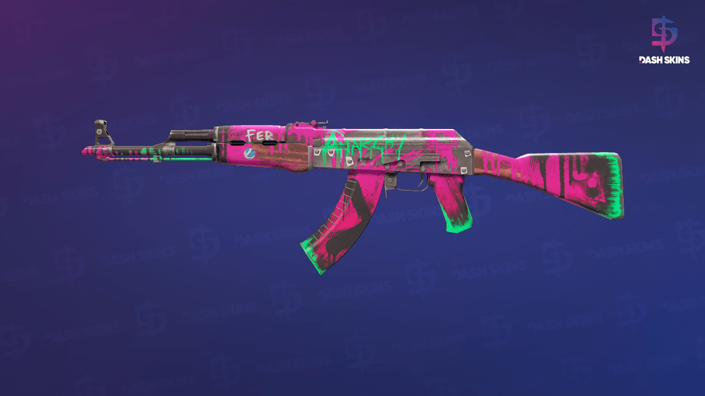 AK-47 | Neon Revolution (Field-Tested) Screenshot Playside
